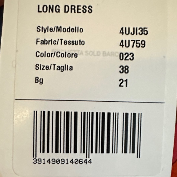 NWT Emilio Pucci Iride-print Tulle Maxi Dress - Picture 6 of 6